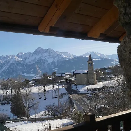 Attico Panoramico Con Soppalco * Gignod