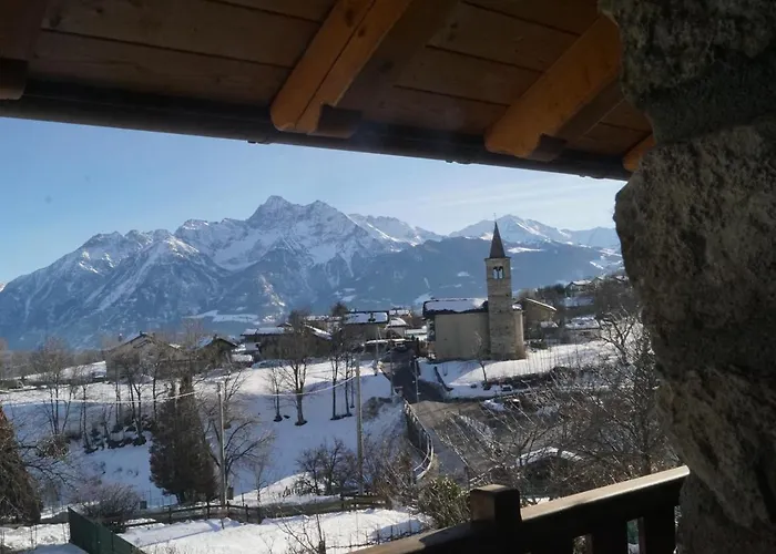 Attico Panoramico Con Soppalco * Gignod